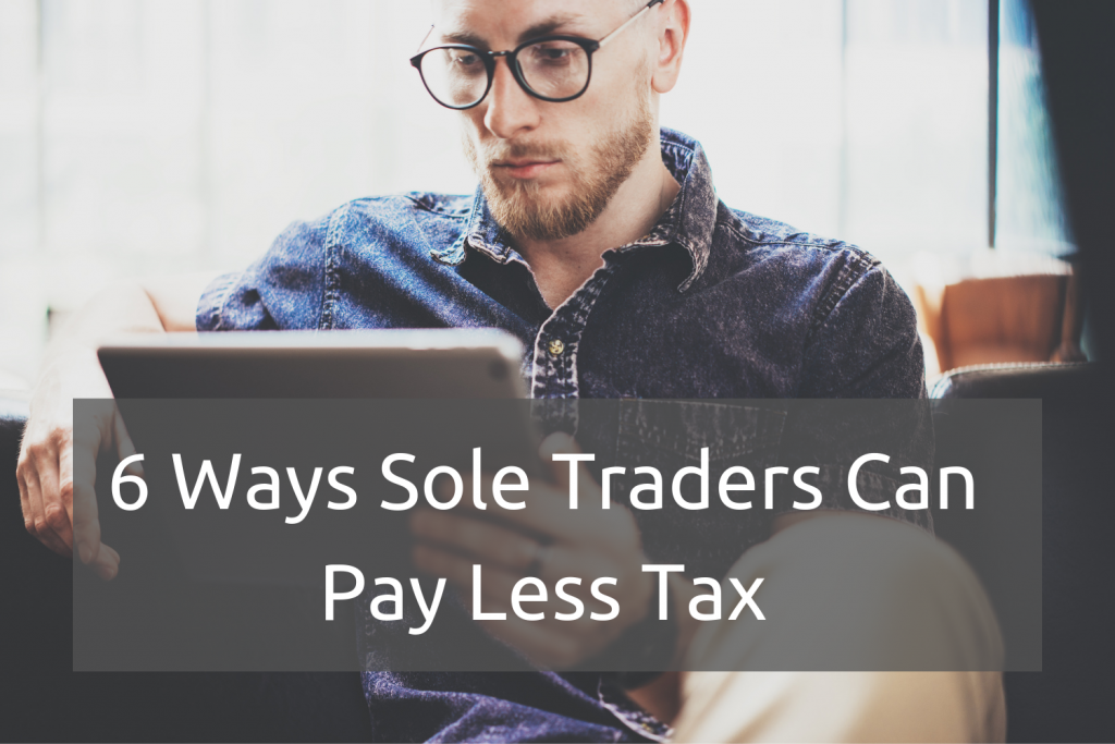 6 ways sole traders pay less tax