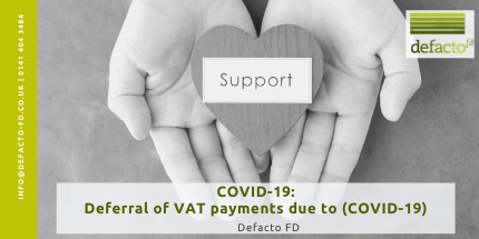 Deferring vat payment